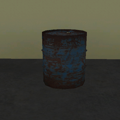Barrel 1 - Blue